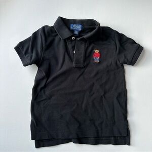 Boy’s Polo Ralph Lauren Polo Shirt with Bear Embroidery